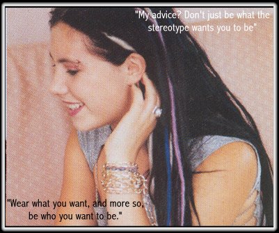 Ladies and gentlemen: Ella Hooper - (Picture: Dolly magazine, April 2000)